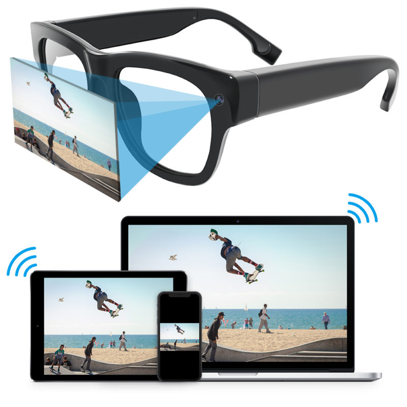 HightTech Touch Eyeglasses P2P Security Camera (HW266) Hire